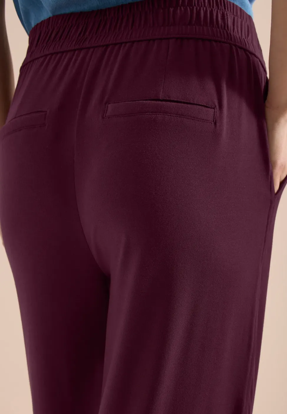 High Waist Wide Leg Hose im Loose Fit