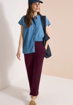 High Waist Wide Leg Hose im Loose Fit