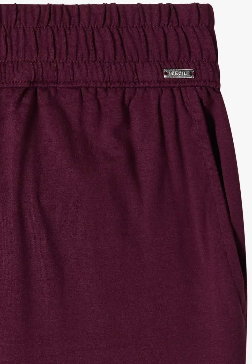 High Waist Wide Leg Hose im Loose Fit