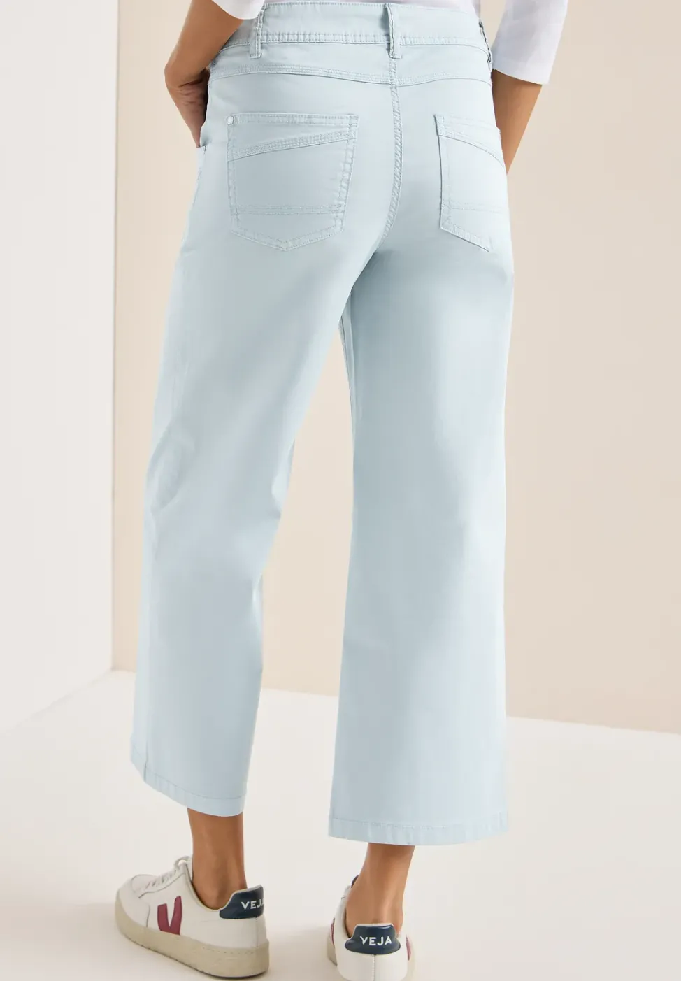 High Waist Wide Leg Hose im Loose Fit