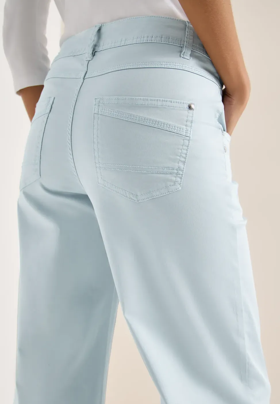 High Waist Wide Leg Hose im Loose Fit