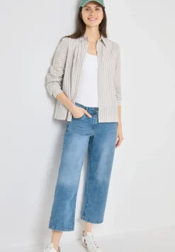 High Waist Wide Leg Jeans im Loose Fit