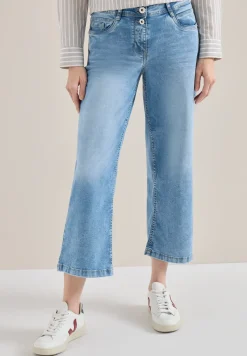 High Waist Wide Leg Jeans im Loose Fit