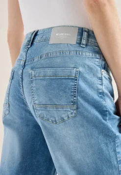 High Waist Wide Leg Jeans im Loose Fit