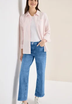 High Waist Wide Leg Jeans im Slim Fit