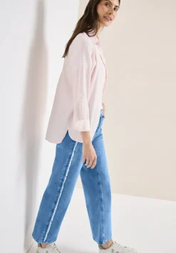 High Waist Wide Leg Jeans im Slim Fit