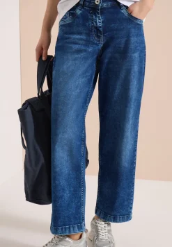 High Waist Wide Leg Jeans im Loose Fit