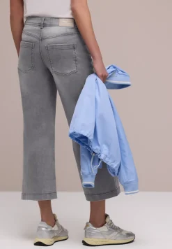 High Waist Wide Leg Jeans im Loose Fit