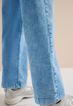 High Waist Wide Leg Jeans im Loose Fit