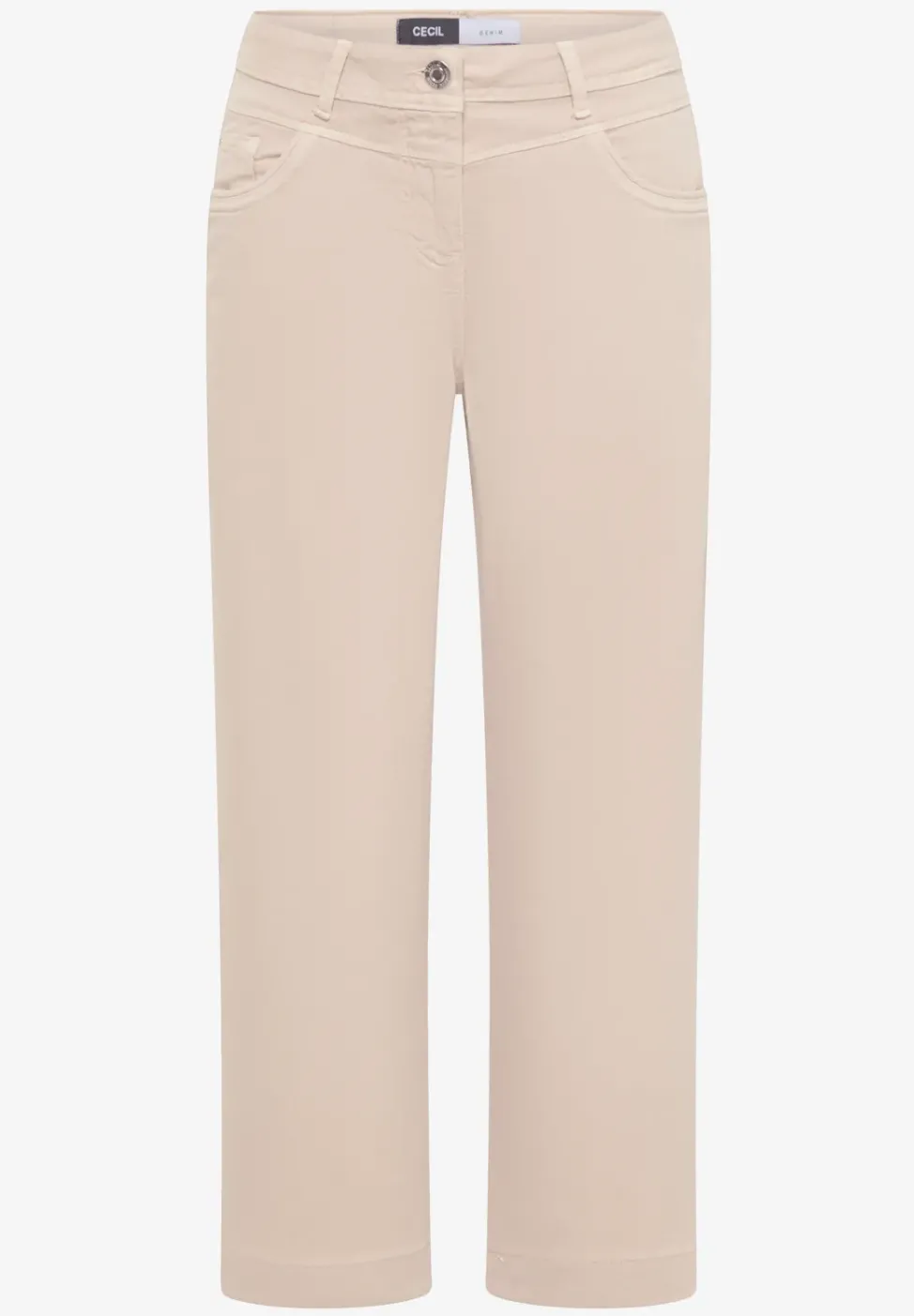 High Waist Wide Leg Jeans im Loose Fit