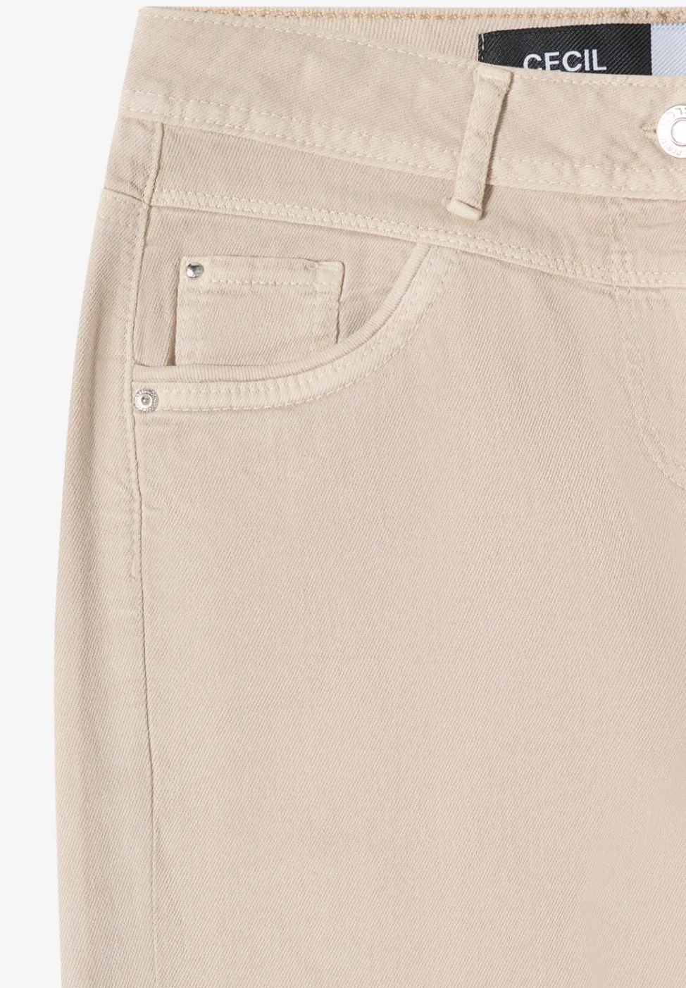 High Waist Wide Leg Jeans im Loose Fit
