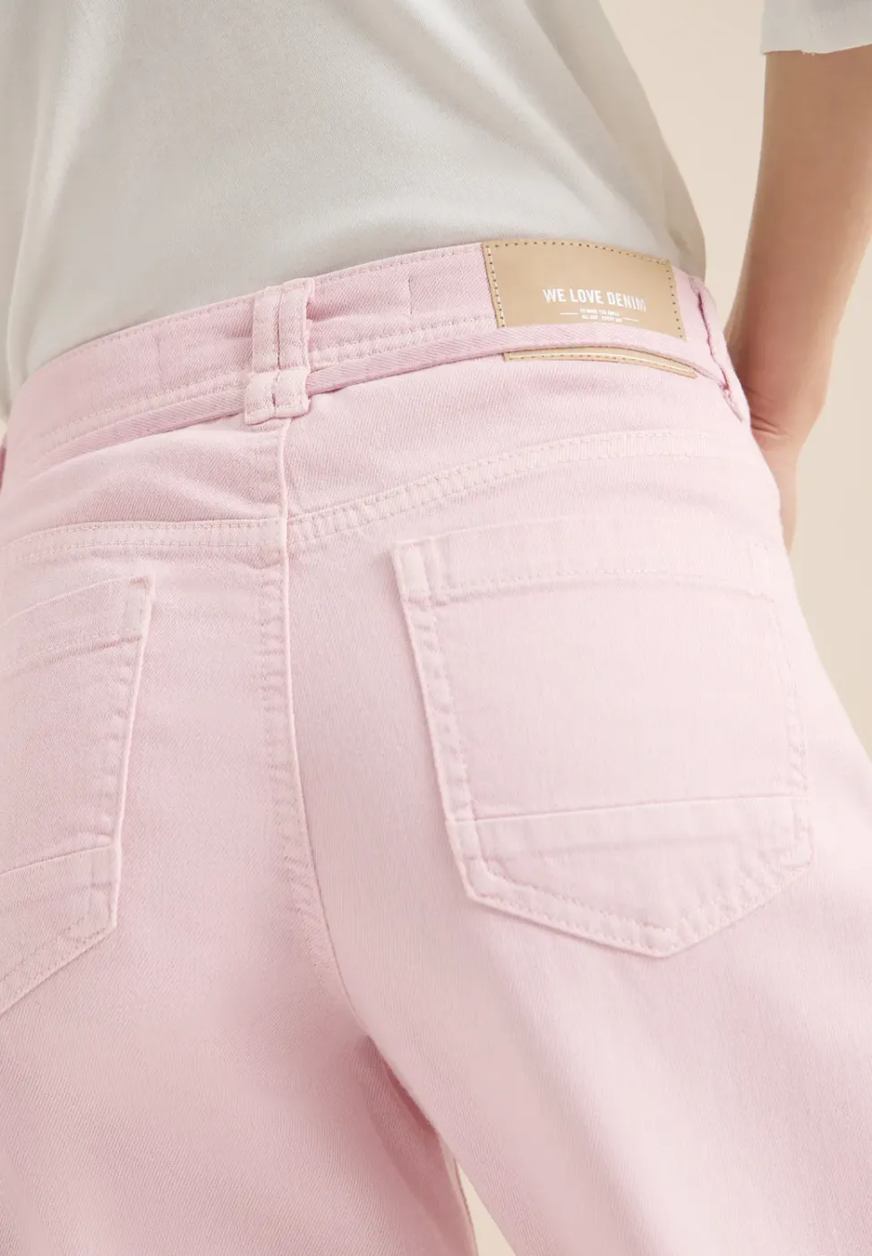 High Waist Wide Leg Jeans im Loose Fit