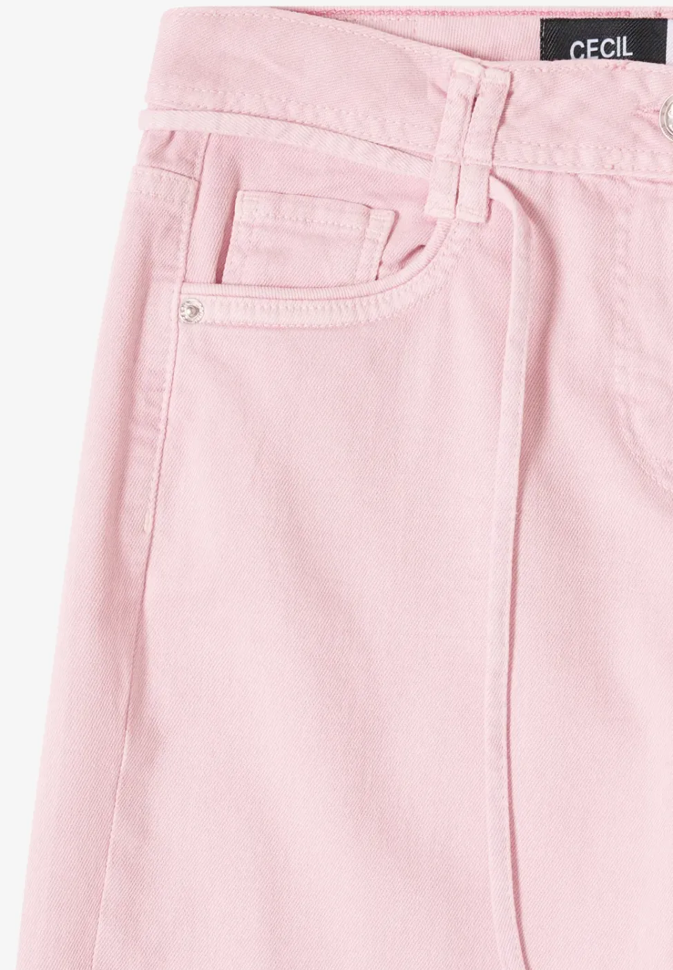 High Waist Wide Leg Jeans im Loose Fit