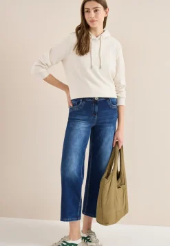 High Waist Wide Leg Jeans im Slim Fit
