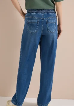 High Waist Wide Leg Jeans im Loose Fit