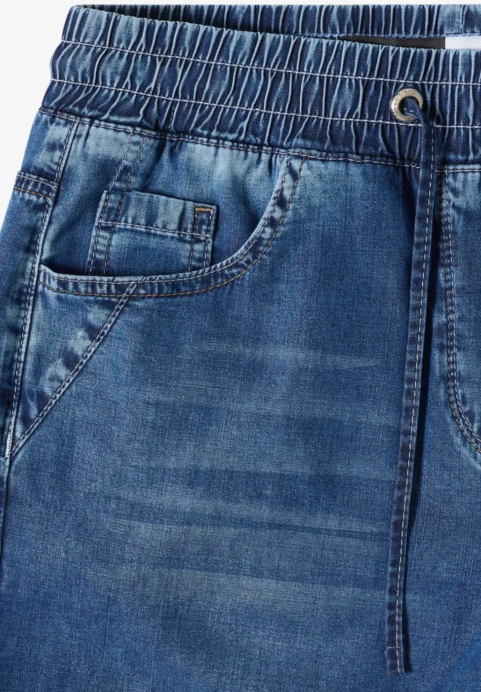 High Waist Wide Leg Jeans im Loose Fit