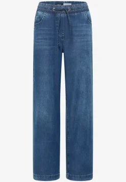 High Waist Wide Leg Jeans im Loose Fit