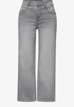 High Waist Wide Leg Jeans im Loose Fit