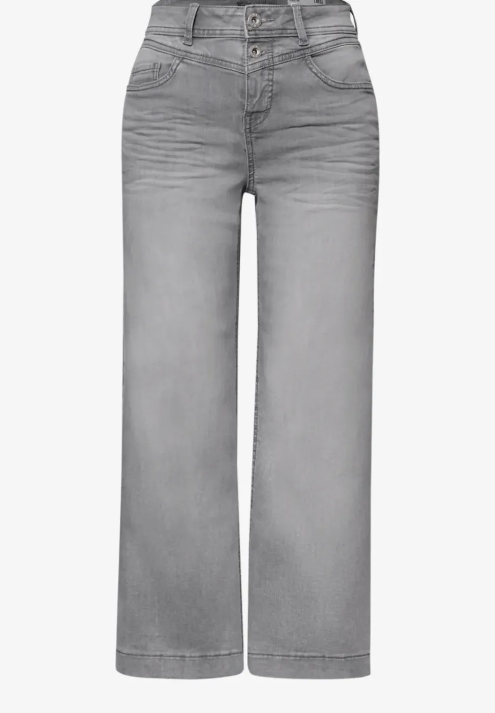High Waist Wide Leg Jeans im Loose Fit