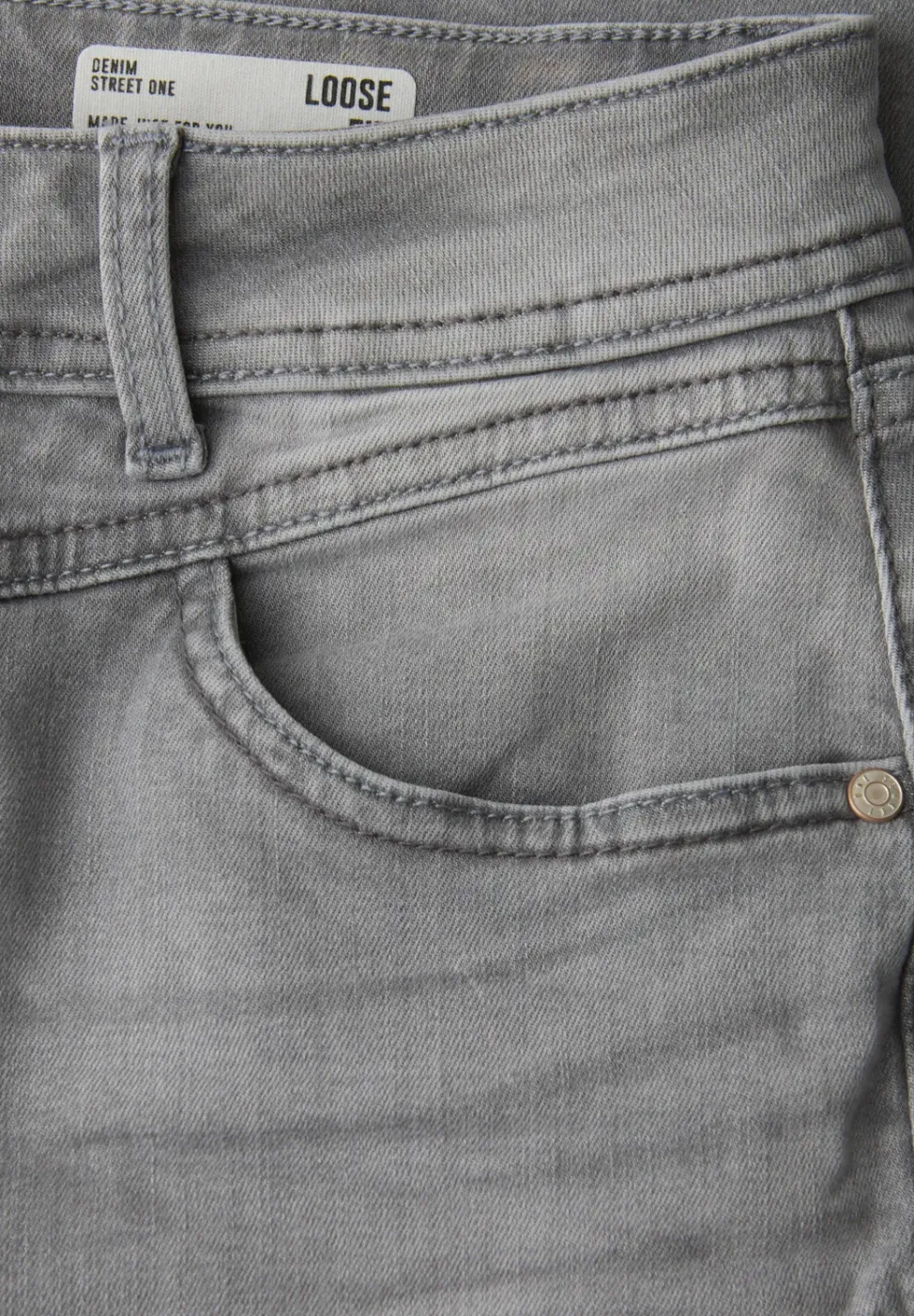 High Waist Wide Leg Jeans im Loose Fit