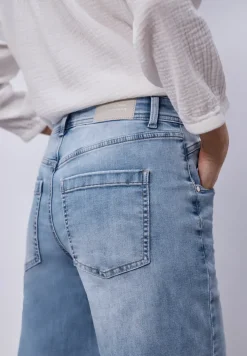 High Waist Wide Leg Jeans im Loose Fit