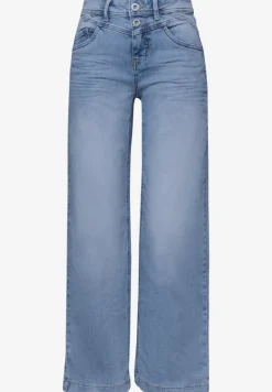 High Waist Wide Leg Jeans im Loose Fit