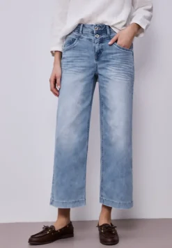 High Waist Wide Leg Jeans im Loose Fit