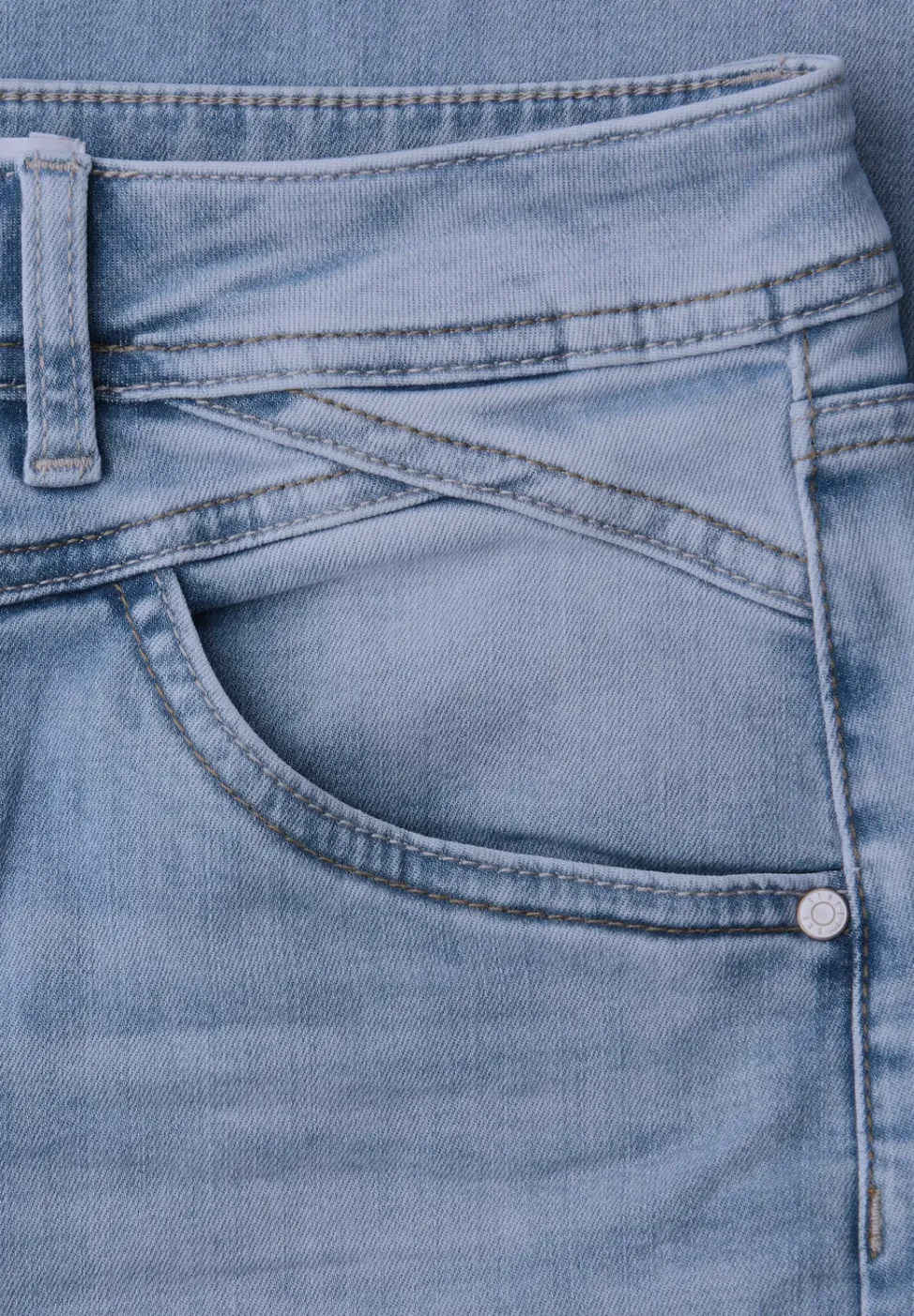 High Waist Wide Leg Jeans im Loose Fit
