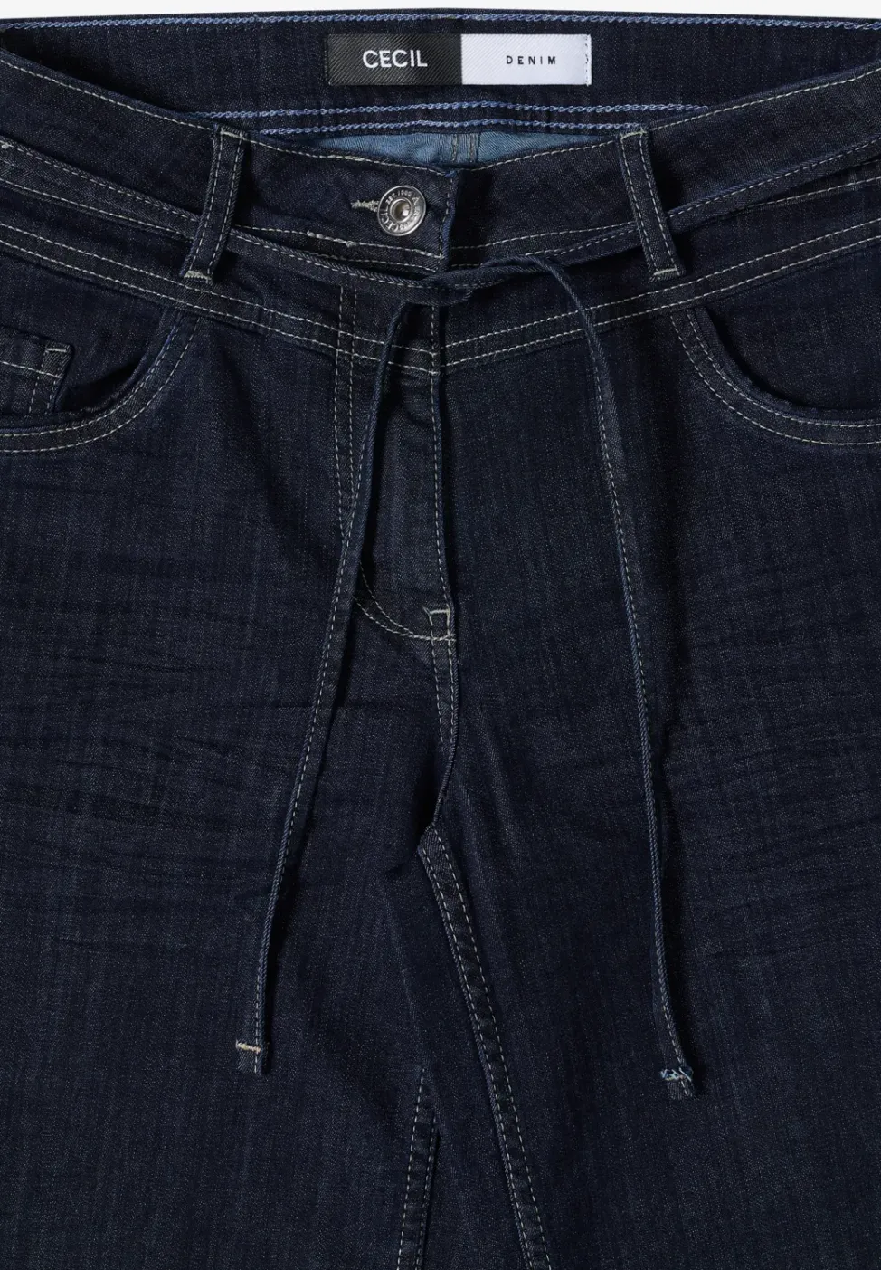High Waist Wide Leg Jeans im Loose Fit