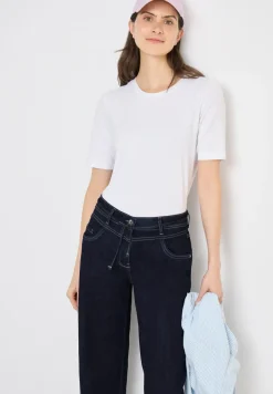 High Waist Wide Leg Jeans im Loose Fit