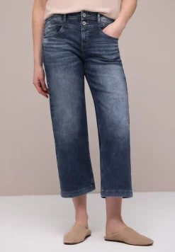 High Waist Wide Leg Jeans im Loose Fit