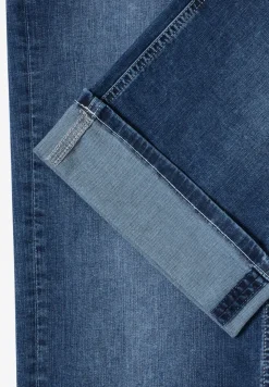 High Waist Wide Leg Jeans im Slim Fit