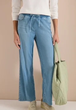 High Waist Wide Leg Jeans im Loose Fit