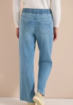 High Waist Wide Leg Jeans im Loose Fit