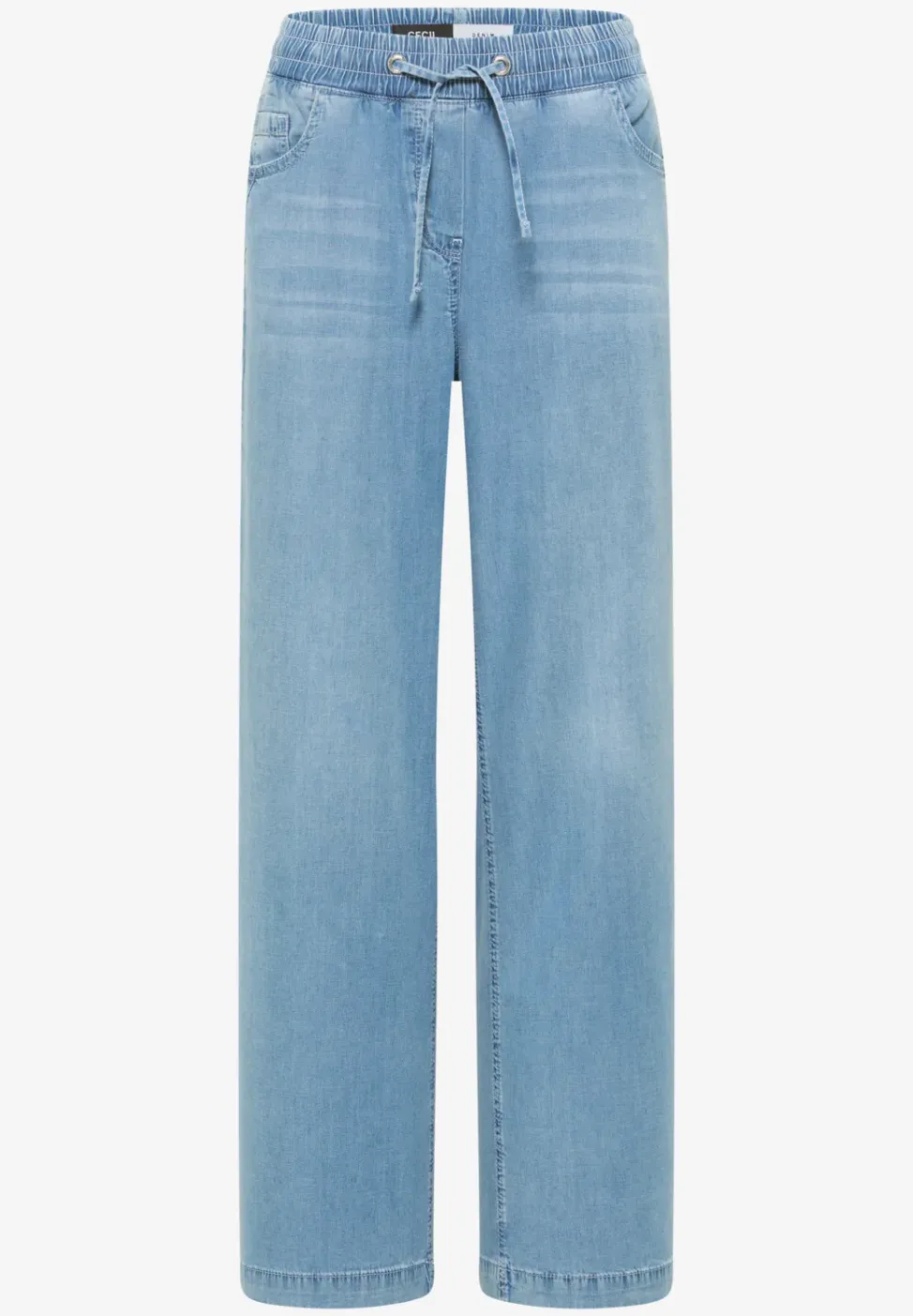 High Waist Wide Leg Jeans im Loose Fit