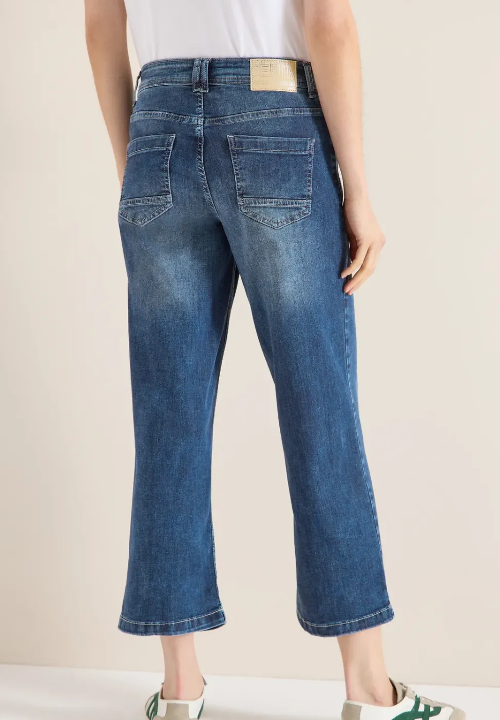 High Waist Wide Leg Jeans im Loose Fit