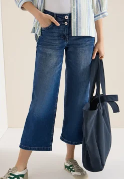 High Waist Wide Leg Jeans im Loose Fit