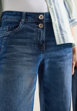 High Waist Wide Leg Jeans im Loose Fit