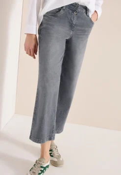 High Waist Wide Leg Jeans im Loose Fit