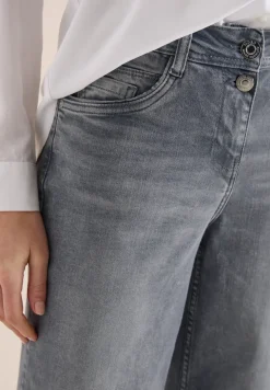 High Waist Wide Leg Jeans im Loose Fit
