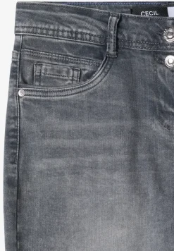 High Waist Wide Leg Jeans im Loose Fit