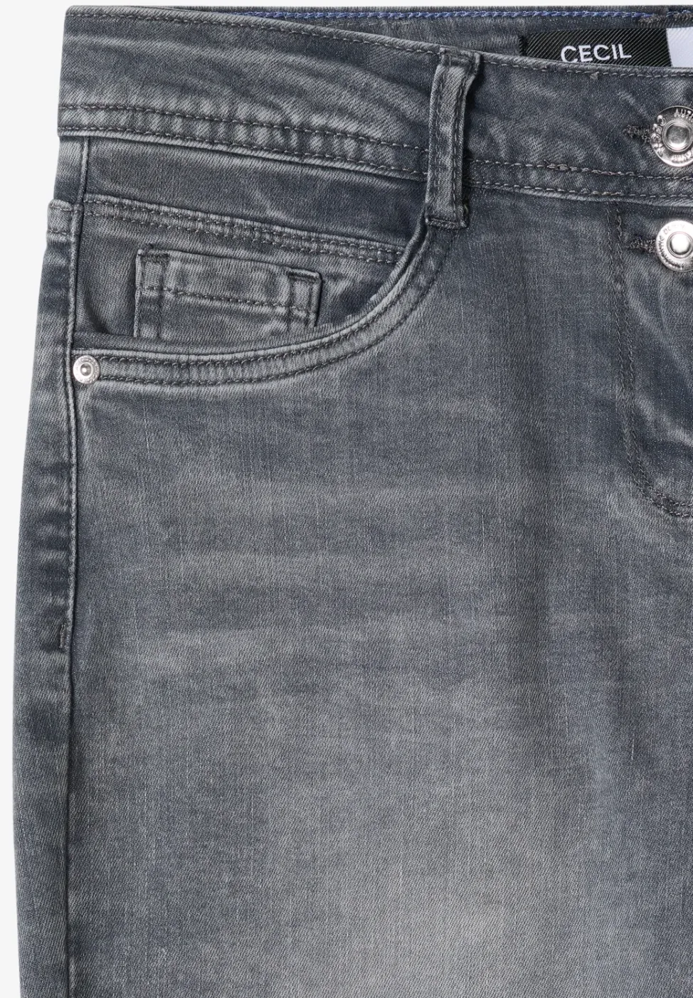 High Waist Wide Leg Jeans im Loose Fit
