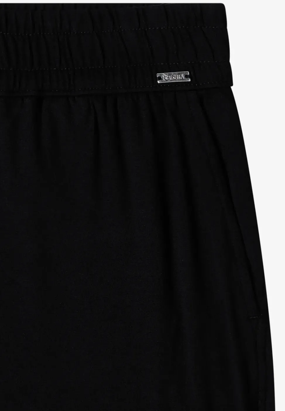 High Waist Wide Leg Jerseyhose im Loose Fit