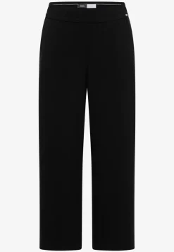 High Waist Wide Leg Jerseyhose im Loose Fit