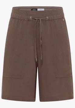 High Waist Wide Leg Shorts mit Struktur