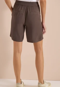 High Waist Wide Leg Shorts mit Struktur