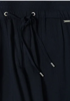 High Waist Wide Leg Shorts mit Struktur