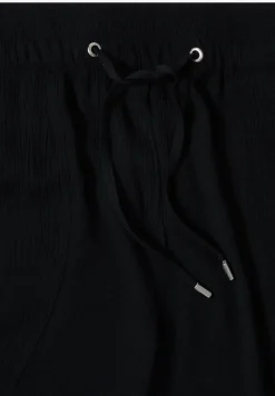 High Waist Wide Leg Shorts mit Struktur