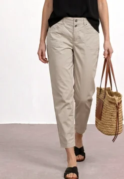 High Waist Barrel Leg Hose