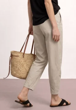 High Waist Barrel Leg Hose